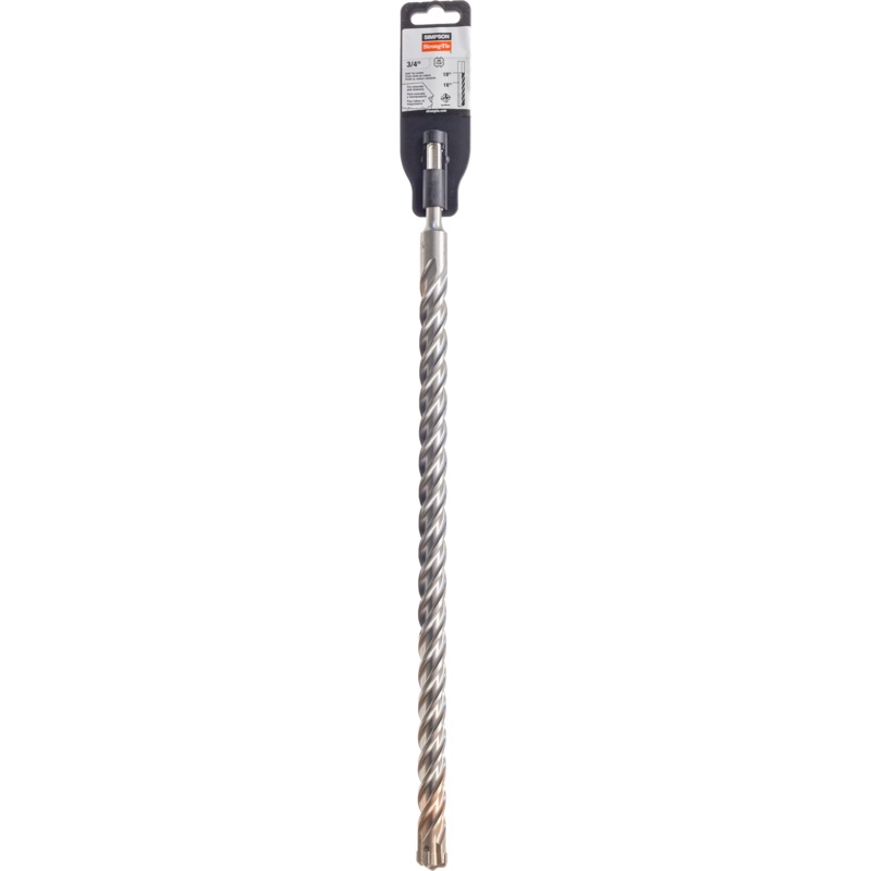 Simpson MDPL07518Q 3/4 in. x 18 in. SDS-plus Quad-Head Shank Drill Bit