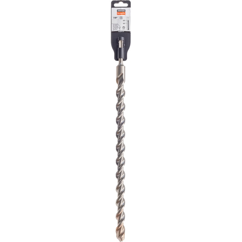 Simpson MDPL08718 7/8 in. x 18 in. SDS-plus Shank Drill Bit