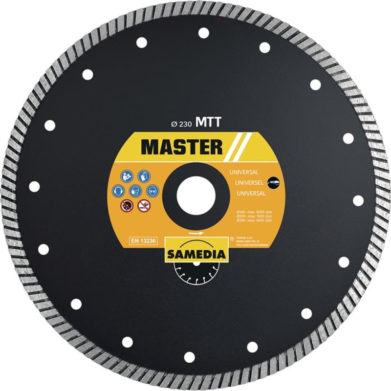 Disco de corte diamantado SAMEDIA MTT  150 mm dimetro 22,23 mm (4000844278)
