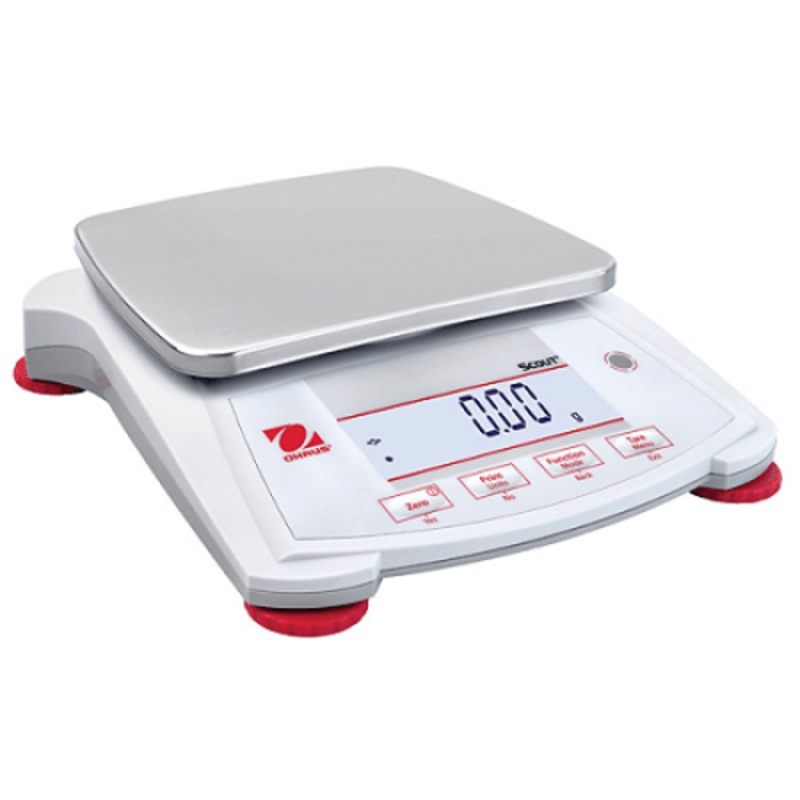 1200 g x 0.01 g, 170 x 140 mm pan size Scout General Portable Balance