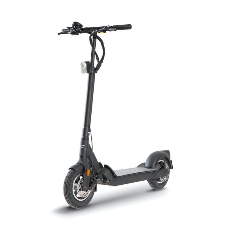 EGRET TEN V4 36 V e-scooter scooter elctrico motor de 350 vatios (95806-B) 20 km/h hasta 30 km de alcance negro calle legal con ABE