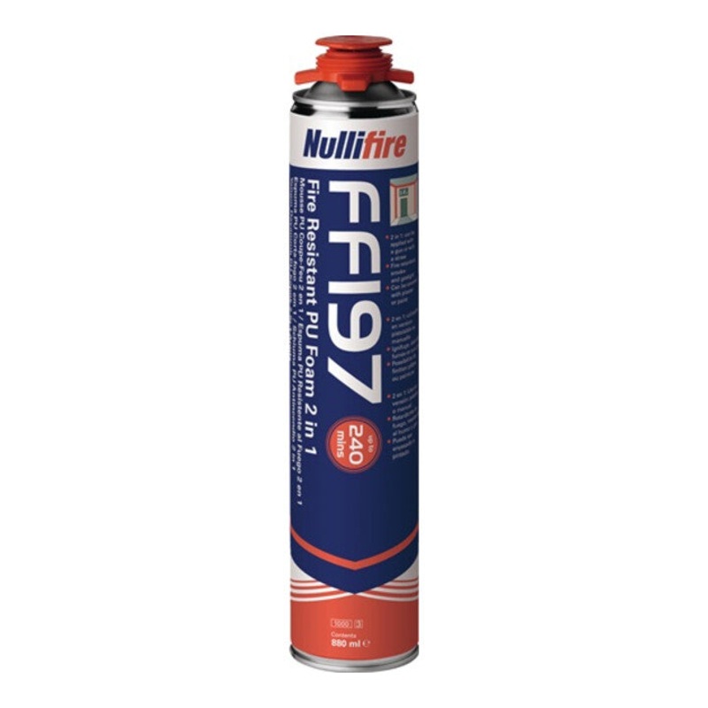 NULLIFIRE 1C espuma PU ignfuga FF197 880 ml ( 4000353045 )
