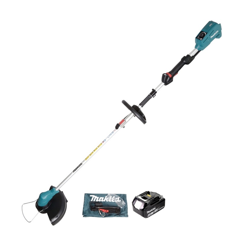 Cortacsped a batera Makita DUR 183 LM1 18V 300mm sin escobillas + 1x batera 4.0Ah - sin cargador