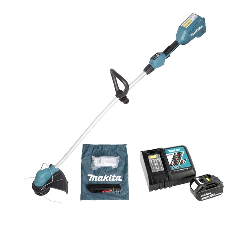 Cortacsped a batera Makita DUR 184 LRF1 18V 300mm sin escobillas + 1x batera 3.0Ah + cargador