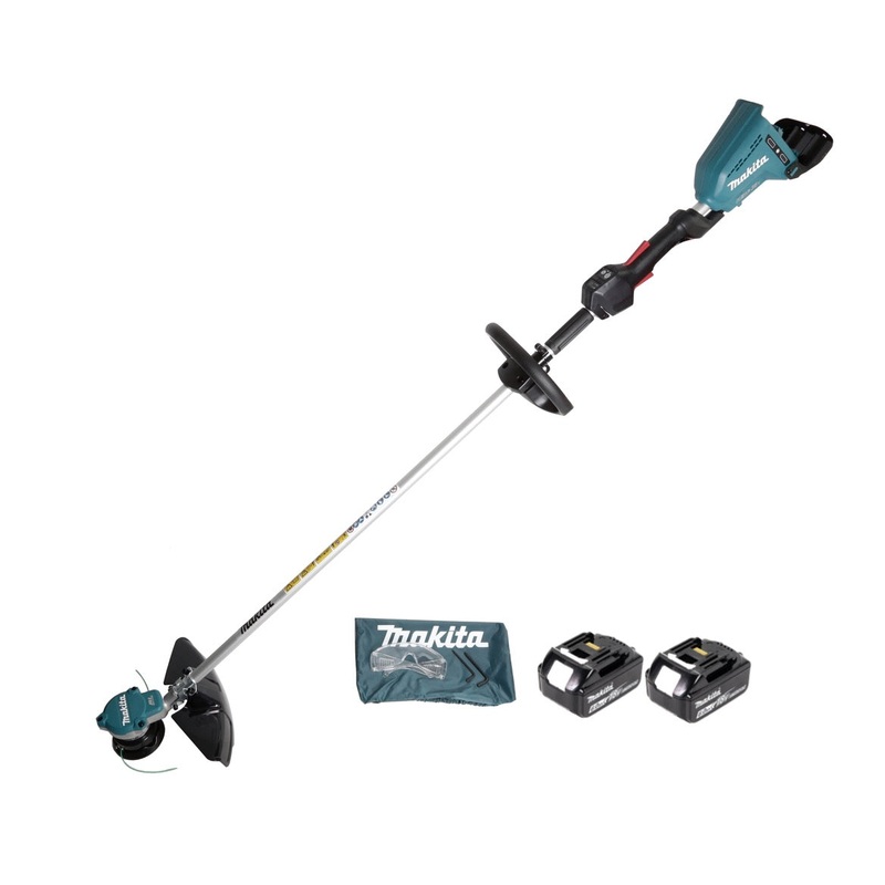 Cortacsped a batera Makita DUR 364 LG2 36V (2x 18V) 250/350mm sin escobillas + 2x batera 6.0Ah - sin cargador