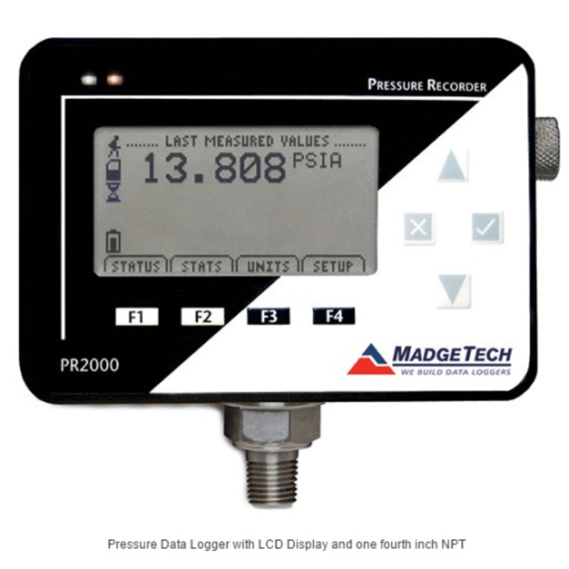 PR2002 Pressure Data Logger 100 PSIA