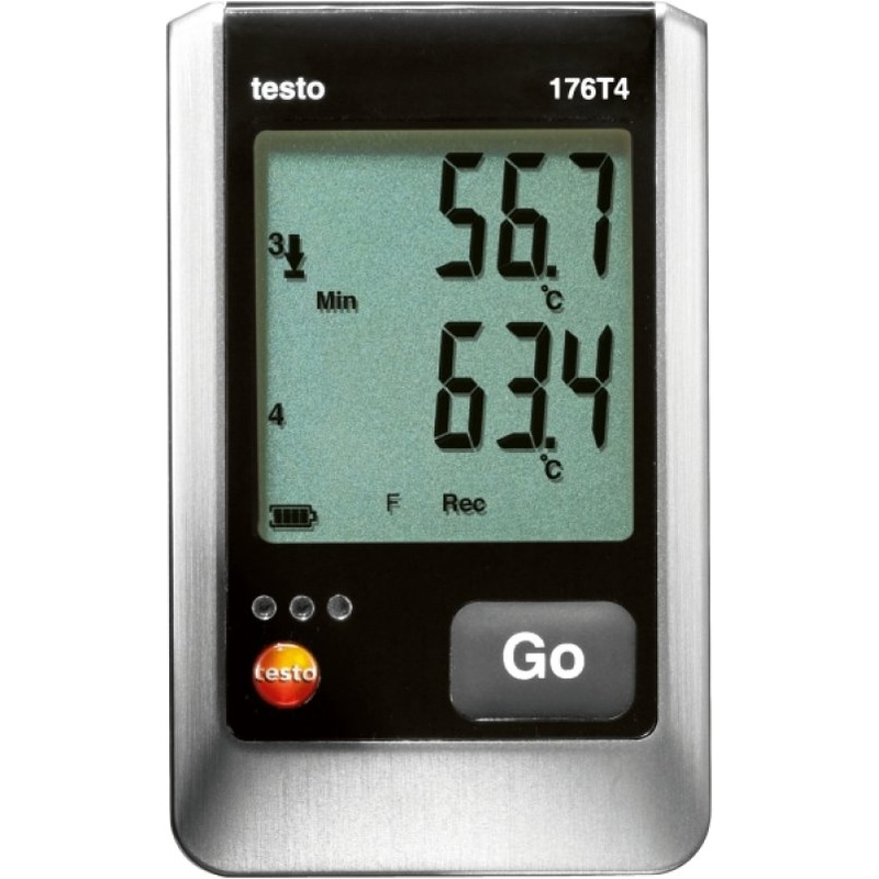 4-Channel Data Logger With Thermocouple External Sensor Input