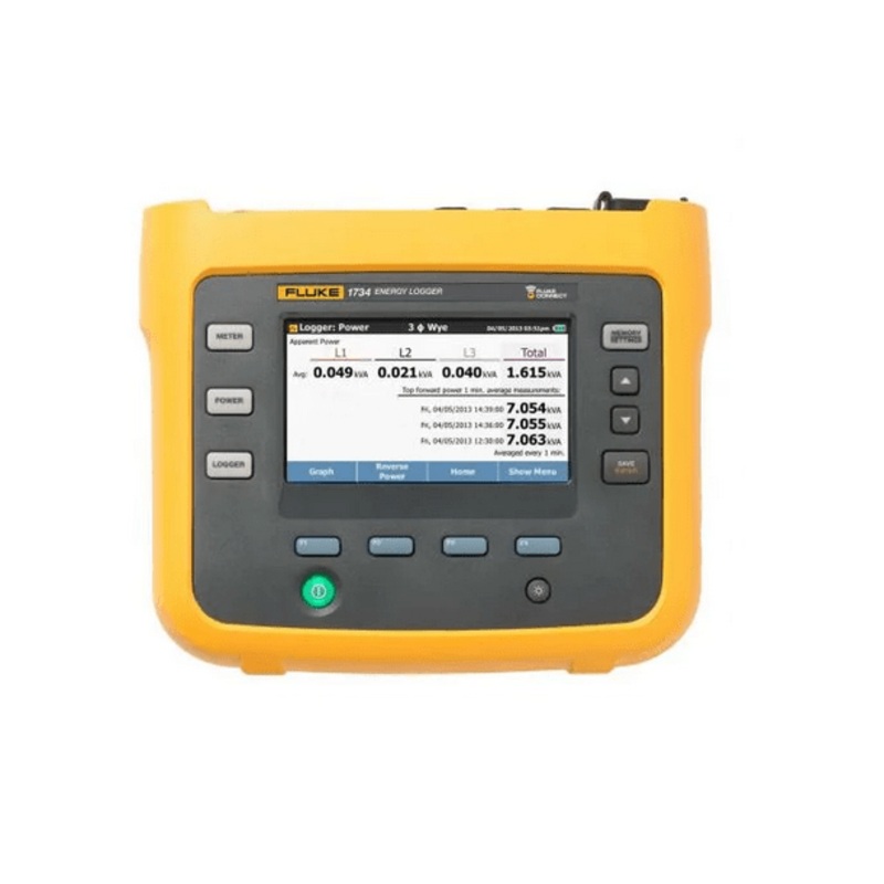 Fluke 1734 Three-Phase Electrical Energy Logger with WiFi