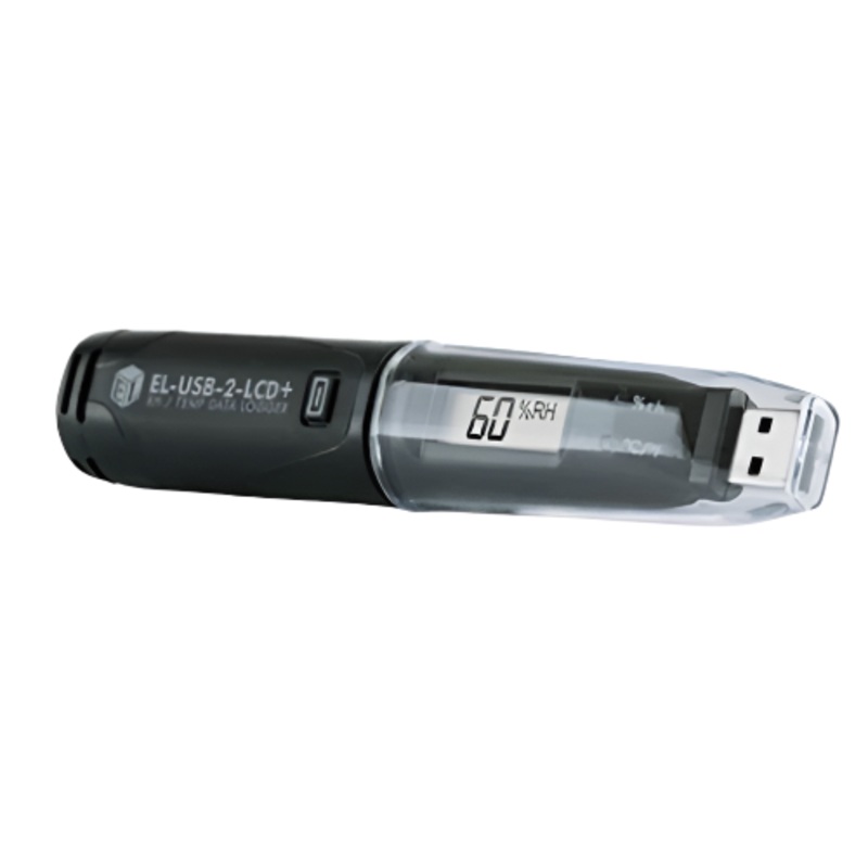 Humidity-Temperature Logger, LCD, High Accuracy - EL-USB-2-LCD+