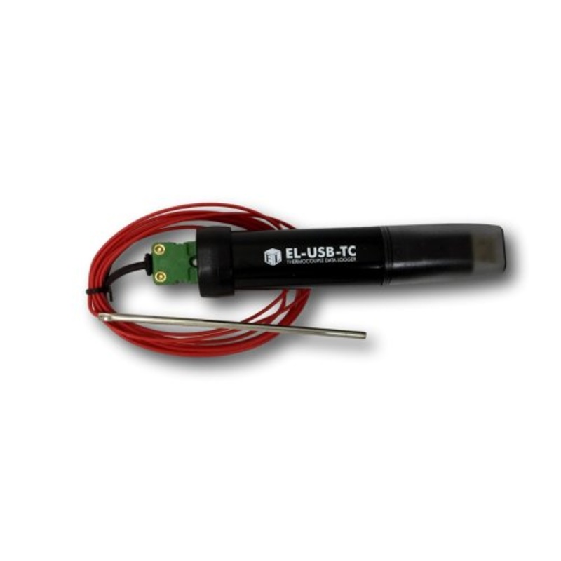 Thermocouple Data Logger with Probe, USB, Battery - EL-USB-TC