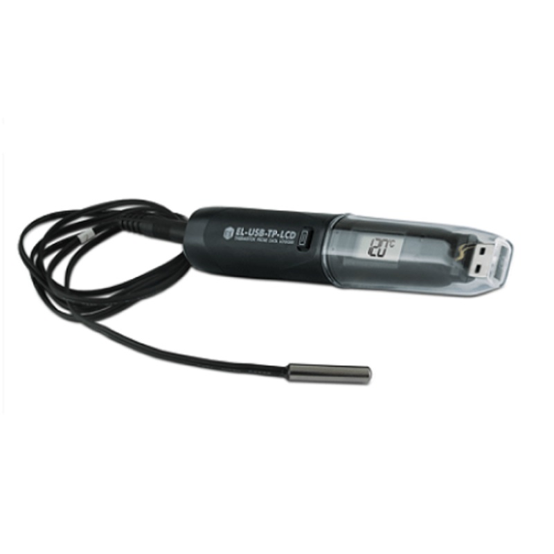 High Accuracy Thermistor Probe Data Logger with LCD