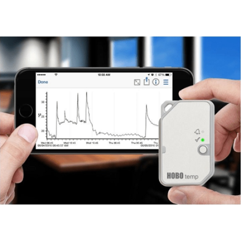 HOBO MX100 Bluetooth Temperature Data Logger - IC-MX100