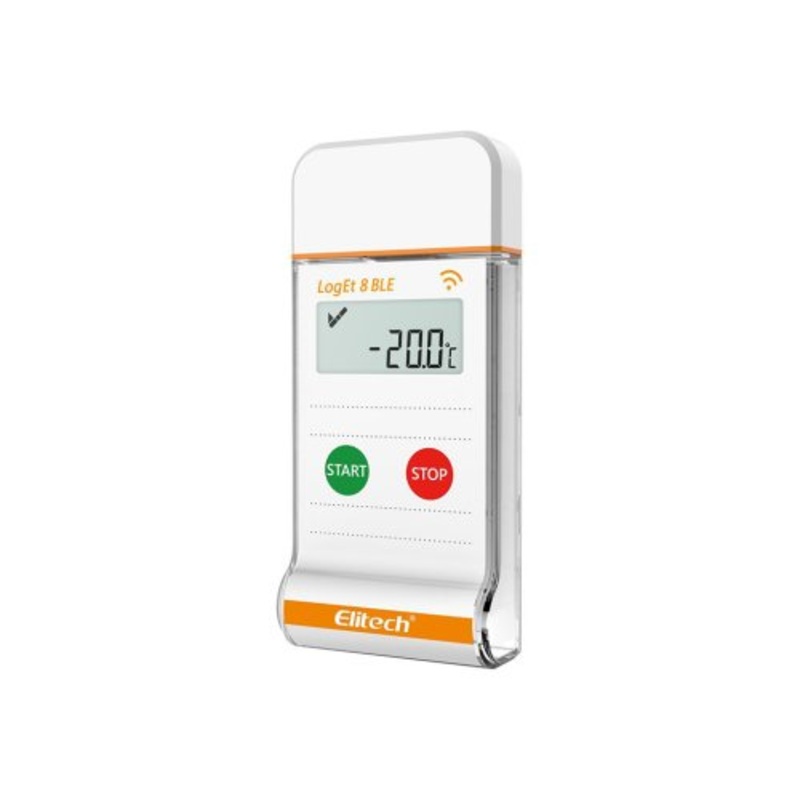 LogEt 8 BLE Multi-use PDF Temperature Data Logger - IC-LogEt8-BLE
