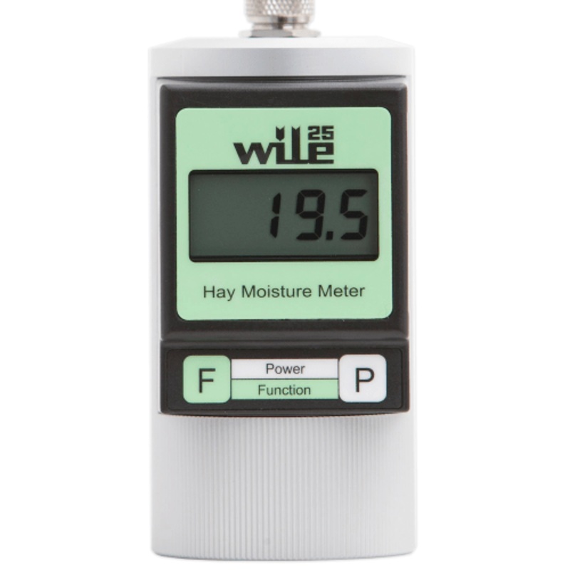 Moisture Meter for Dry Hay, Haylage & Fresh Hay (Baled or Loose) (Probe required)