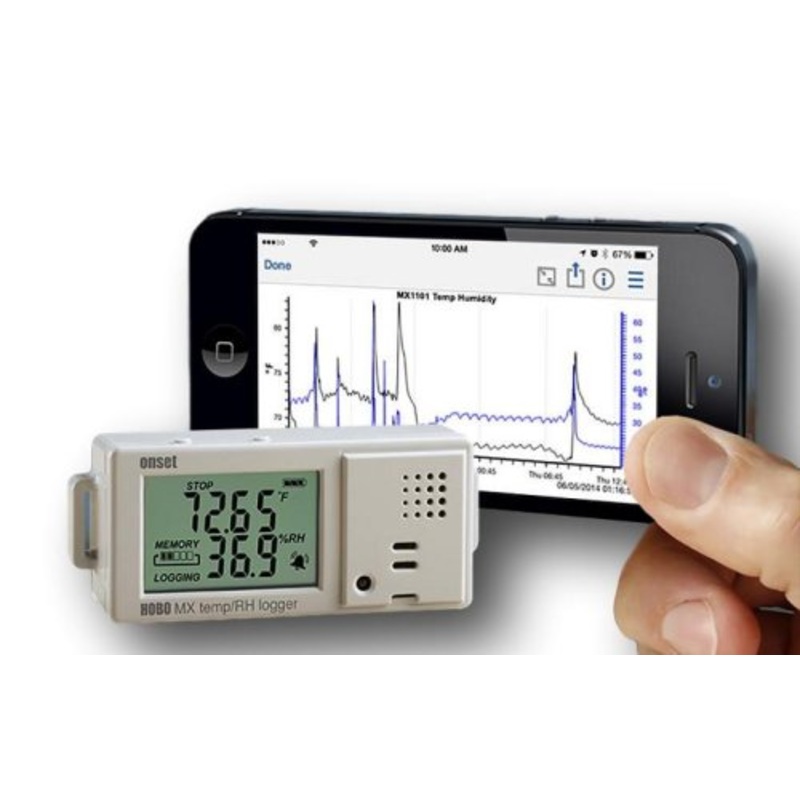 MX Temperature/relative Humidity Data Logger - MX1101