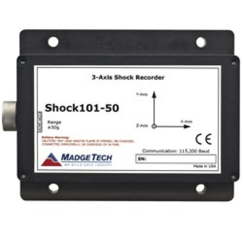 Tri-axial Shock Recorder (100g) - SHOCK101-100