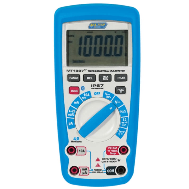 1500V DC IP67 True RMS Bluetooth Multimeter - MT1887