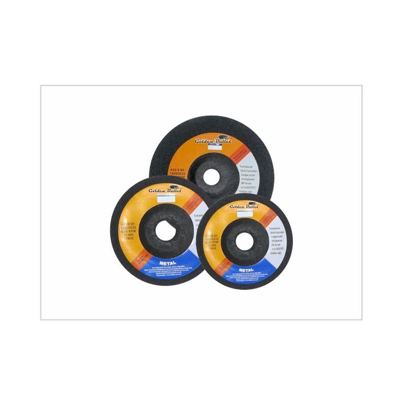 BULLET BLACK  4X6INCH GRINDING WHEEL 100X6X16MM DC WHEEL PACK OF 5 NOS