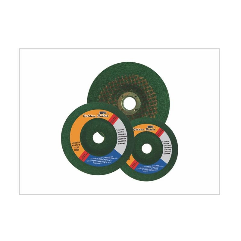 BULLET GREEN 4X6INCH GRINDING WHEEL 100X6X16MM DC WHEEL PACK OF 5 NOS