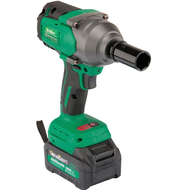 NEWBEAT 21V Cordless 1/2" 700 NM Impact Wrench (Brushless) C/W 2 Battery 1 Charger | Model : NBT-CIW-21F-700