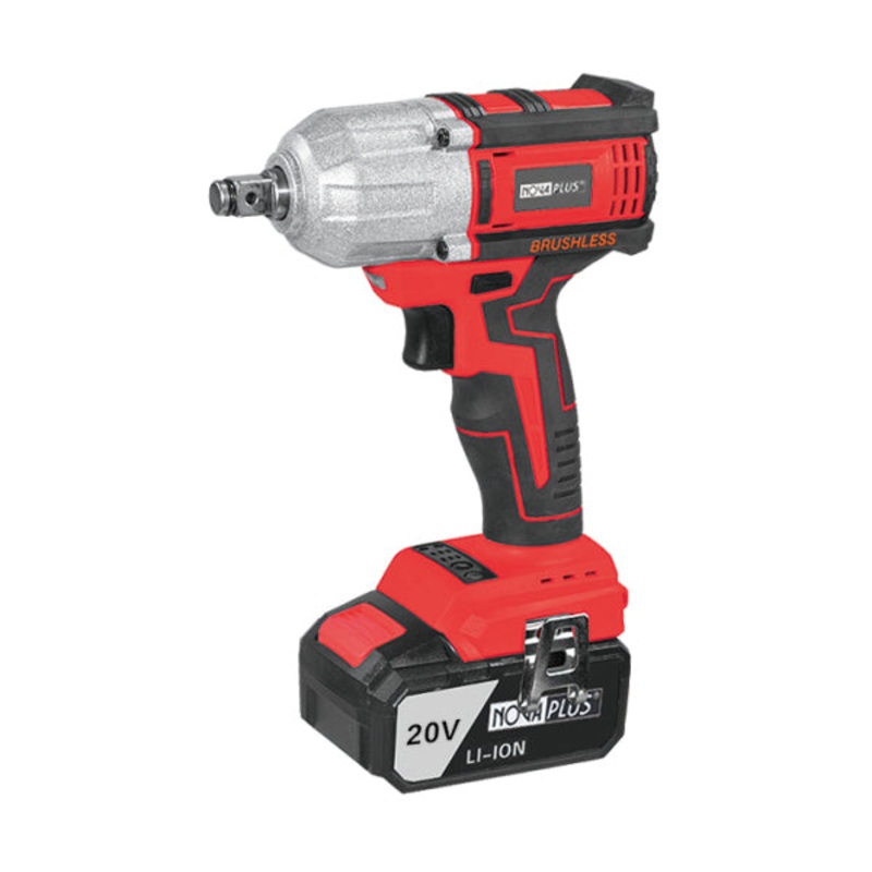 Refer : NBT-CIW-21F-700 XXX Nova Plus (NovaPlus) Impact Wrench 18V 1/2" Come with 18V 3.0Ah Battery and 1x Charger | Model : NP9910