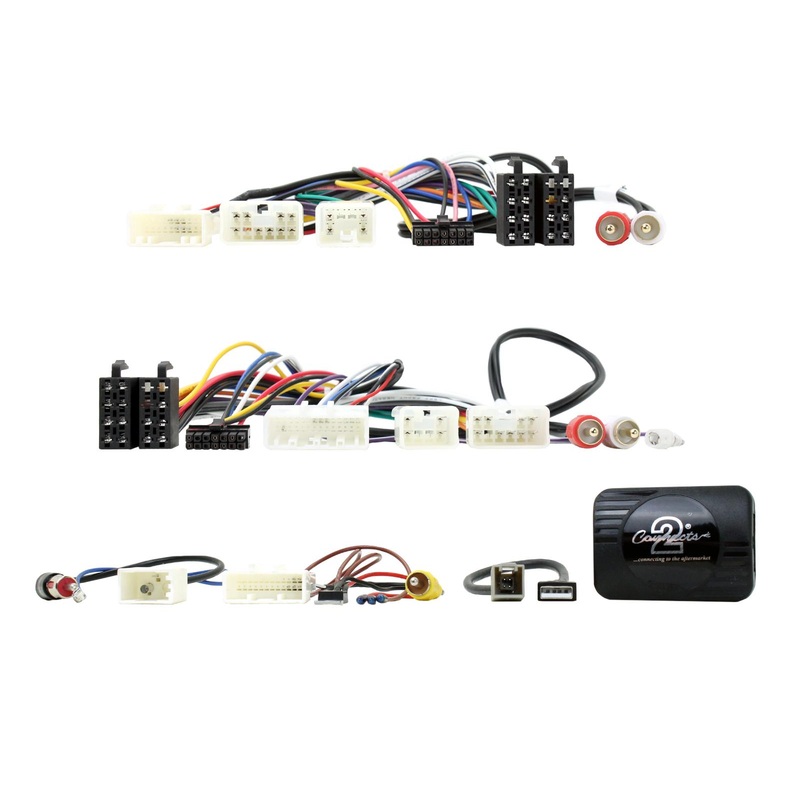 Swc Harness Toyota 2000 On (Retains Aux ,Usb ,Camera ,Aerial) (Has Both 20 & 28 Pin Swc Plugs)