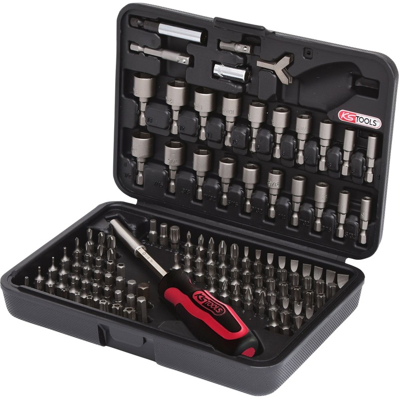 Juego de puntas KS TOOLS de 1/4", 122 piezas ( 911.2085 )