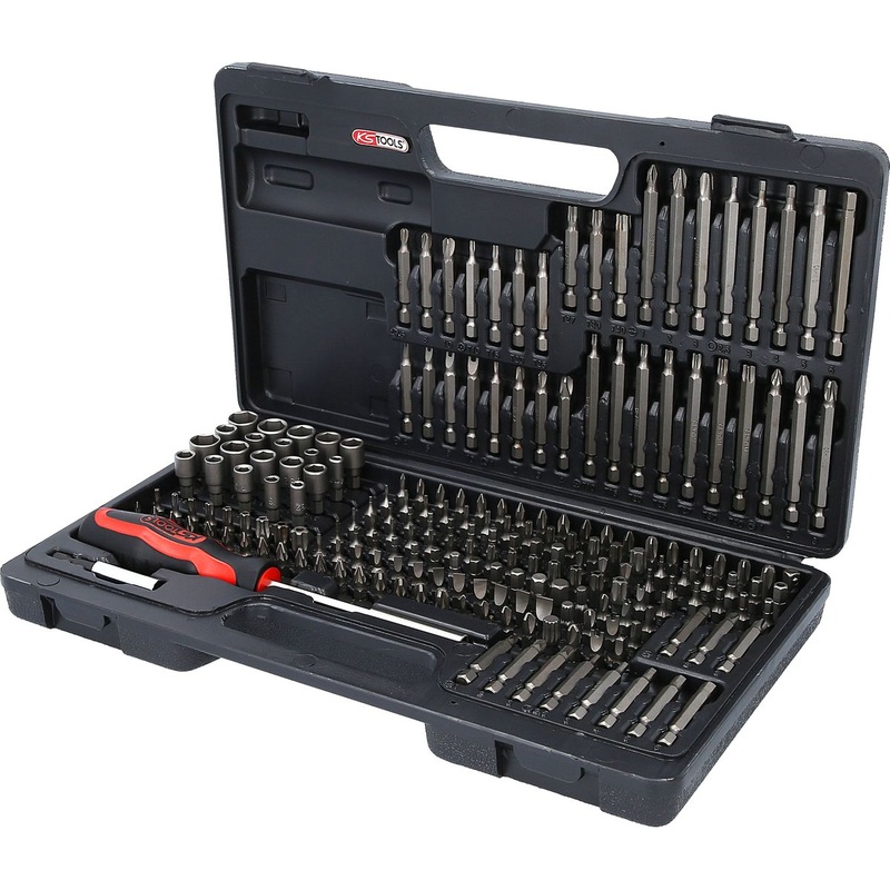 Juego de puntas KS TOOLS de 1/4", 208 piezas ( 911.2008 )