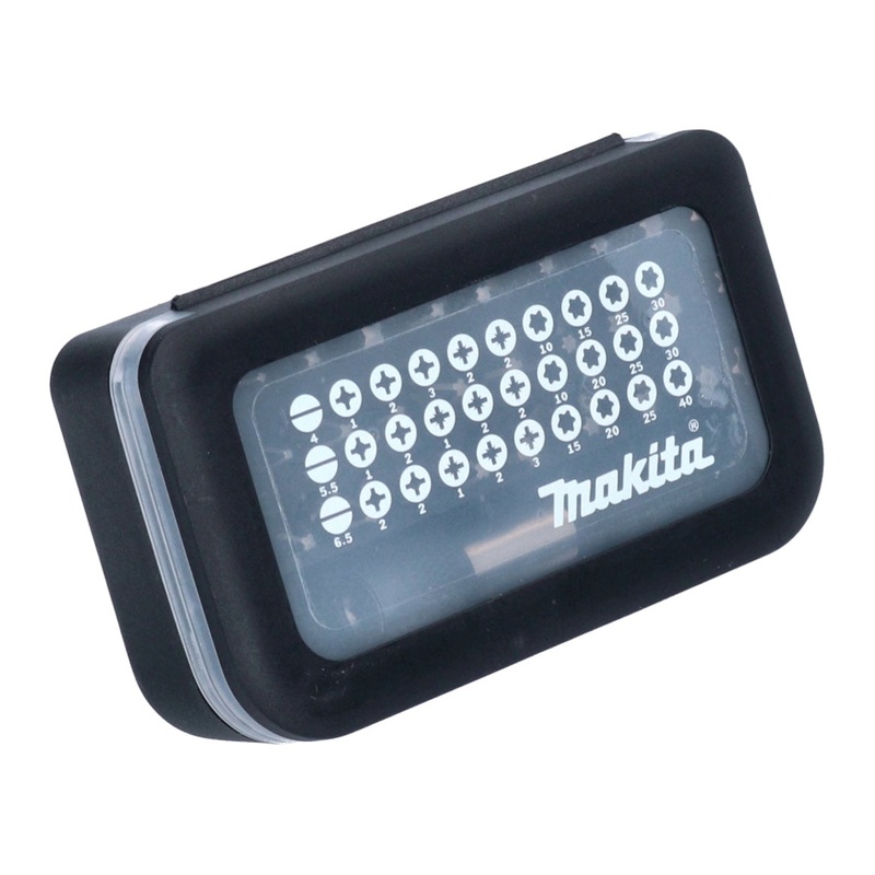 Juego de puntas Makita 31 piezas 1/4" Torx / Phillips / ranurado / Pozidriv ( D-30667 )