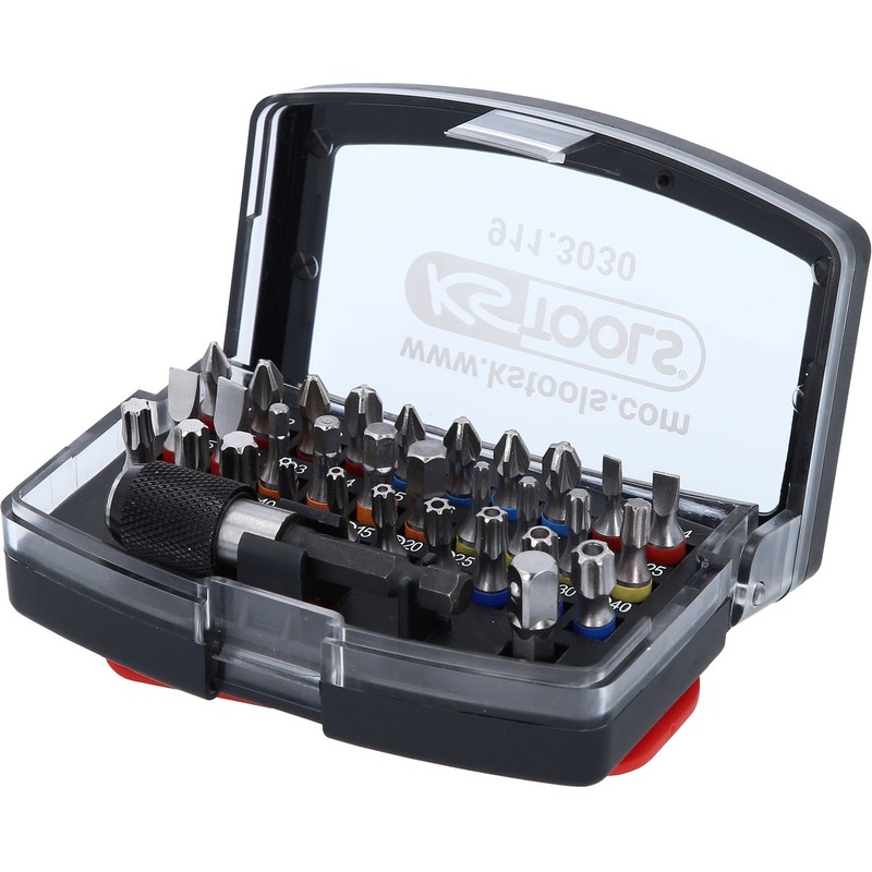 KS TOOLS Juego de puntas TORSIONpower de 1/4", 32 piezas ( 911.3030 )