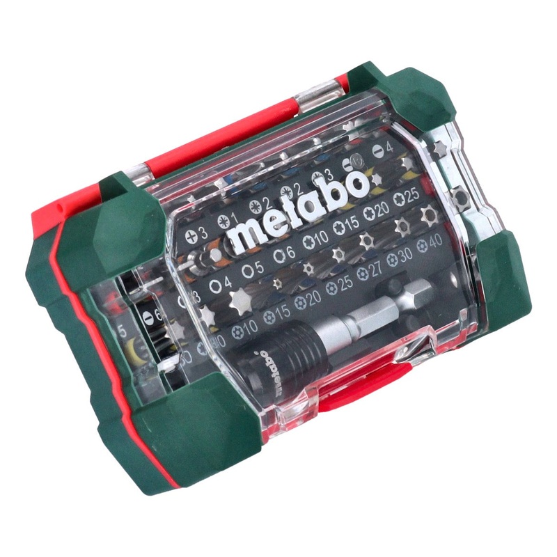 Metabo Caja de puntas SP 25 mm 32 uds. (626700000) Philips / Pozidriv / Ranurada / Torx / Allen