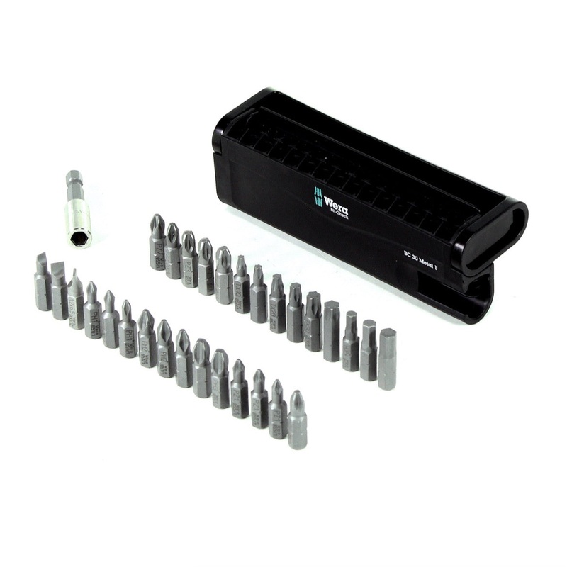 Wera Bit-Check 30 Metal Juego de 1 punta con soporte universal (05057434001)