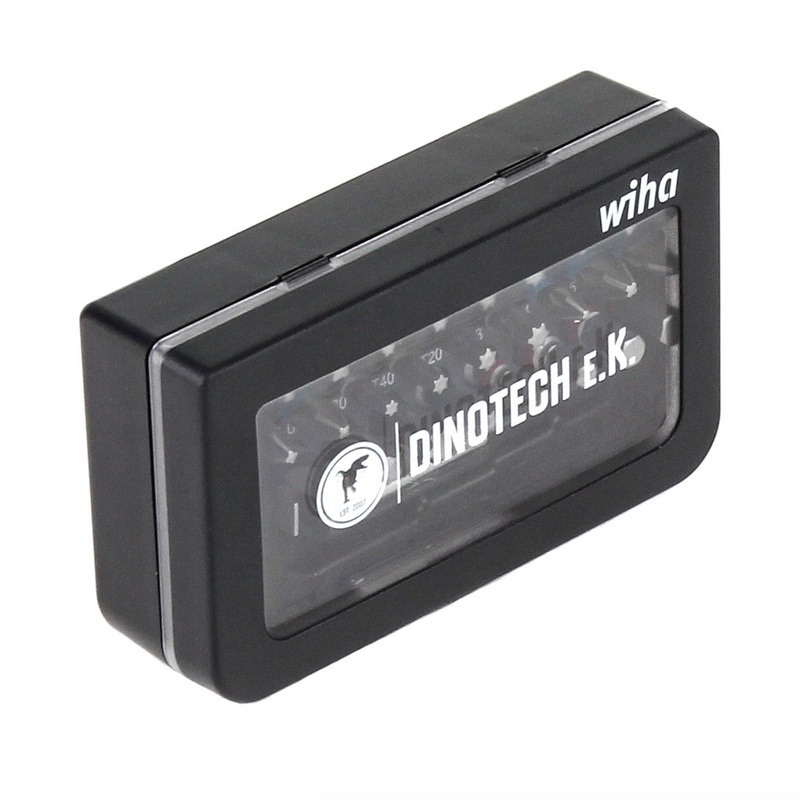 Wiha Juego de puntas 31 piezas Bitbox Dinotech Edition