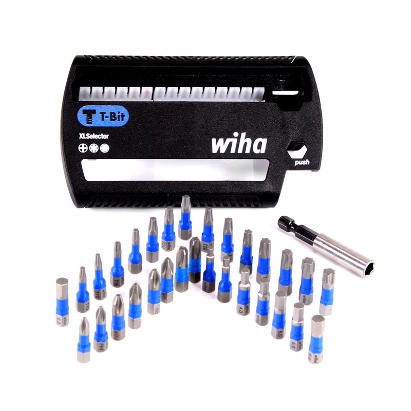 Wiha SB 7948T-999 XLSelector ( 41830 ) Punta en T 25 mm Phillips, TORX, hexagonal 31 pzs. 1/4"