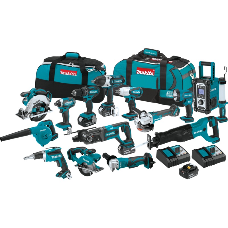 18V CORDLESS 15 PC COMBO KIT