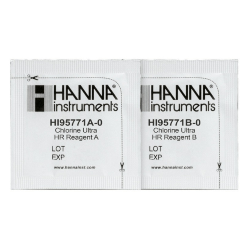 Ultra HR chlorine reagent set 100 tests - HI95771-01