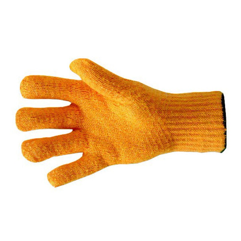 Glove Latex Grippa Orange Criss Cross Rubberised For Enhanced Grip Size 08 [1668]