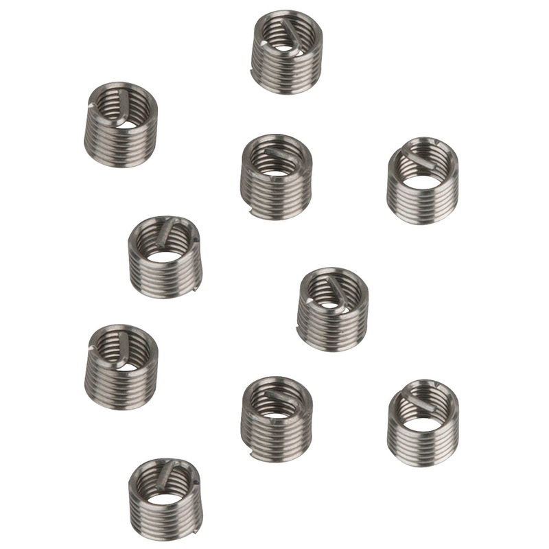 Inserto roscado KS TOOLS M6x1,0, 8 mm, paquete de 10 ( 150.6011 )