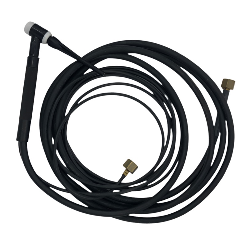 Weldcraft Style WP17 TIG Torch 7m 2pc Cable 3/8 BSP Nut and Dinse Plug [32102]