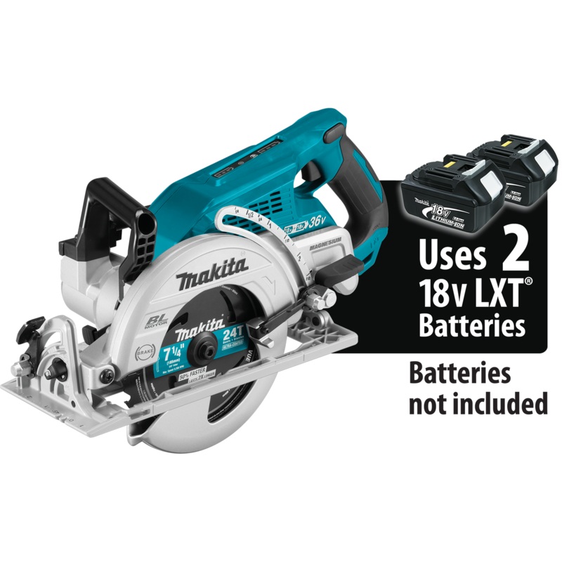 18V X2 LXT (36V) RH SAW, TOOLONLY