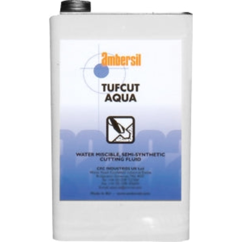 Ambersil 1030547  Tufcut Aqua Liquid Metal Cutting Lubricant Oil 5 Ltr [5533]
