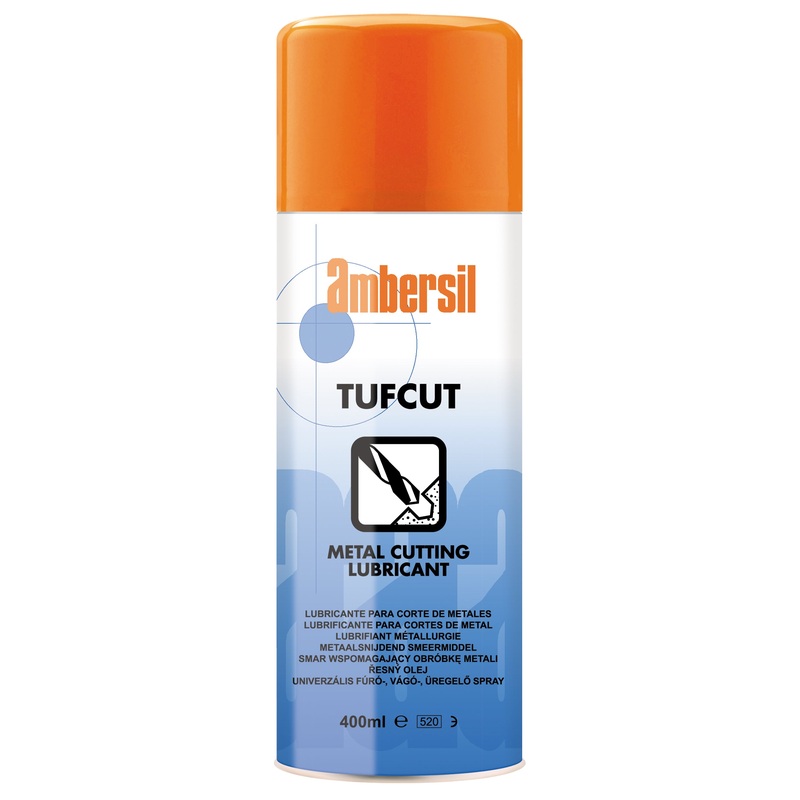 Ambersil 1031020 Tufcut Liquid Metal Cutting Lubricant Oil 400ml Spray [4509]