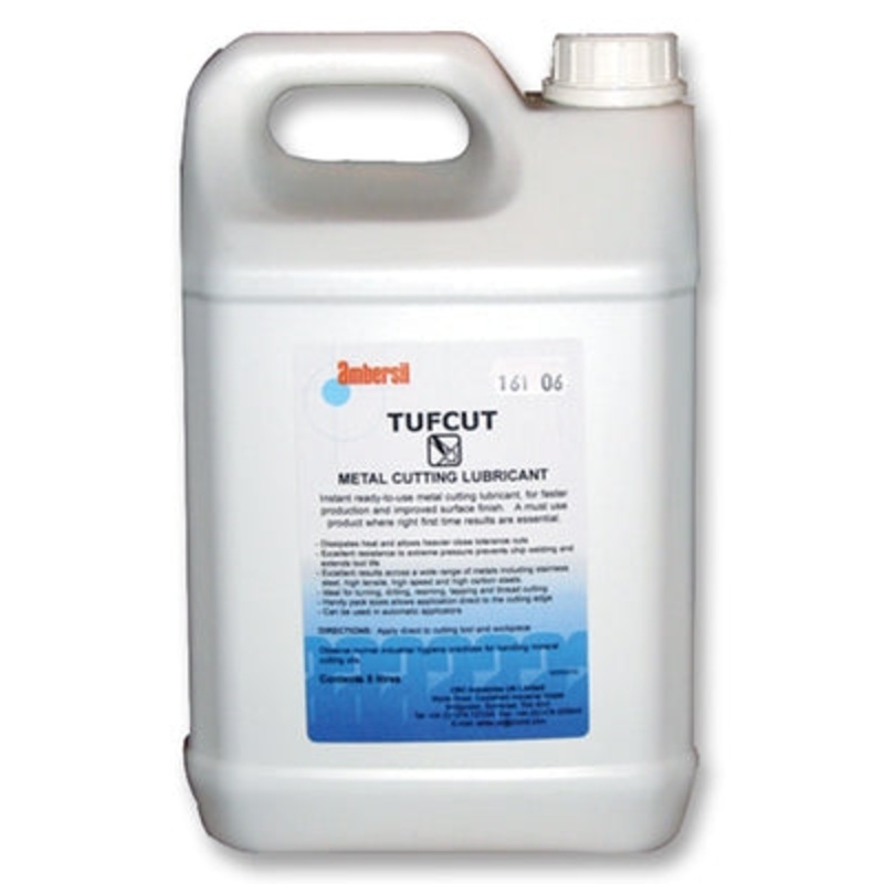Ambersil 1031115 Tufcut Liquid Metal Cutting Lubricant Oil 5 Ltr [5540]