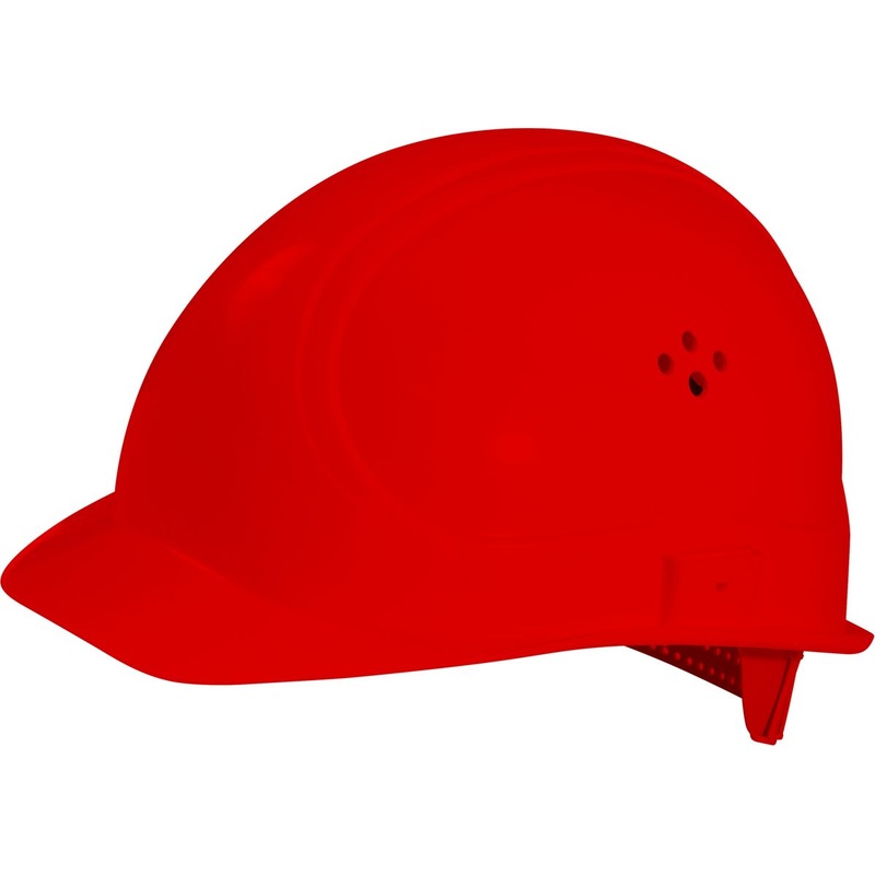Casco de seguridad KS TOOLS, rojo ( 117.1610 )