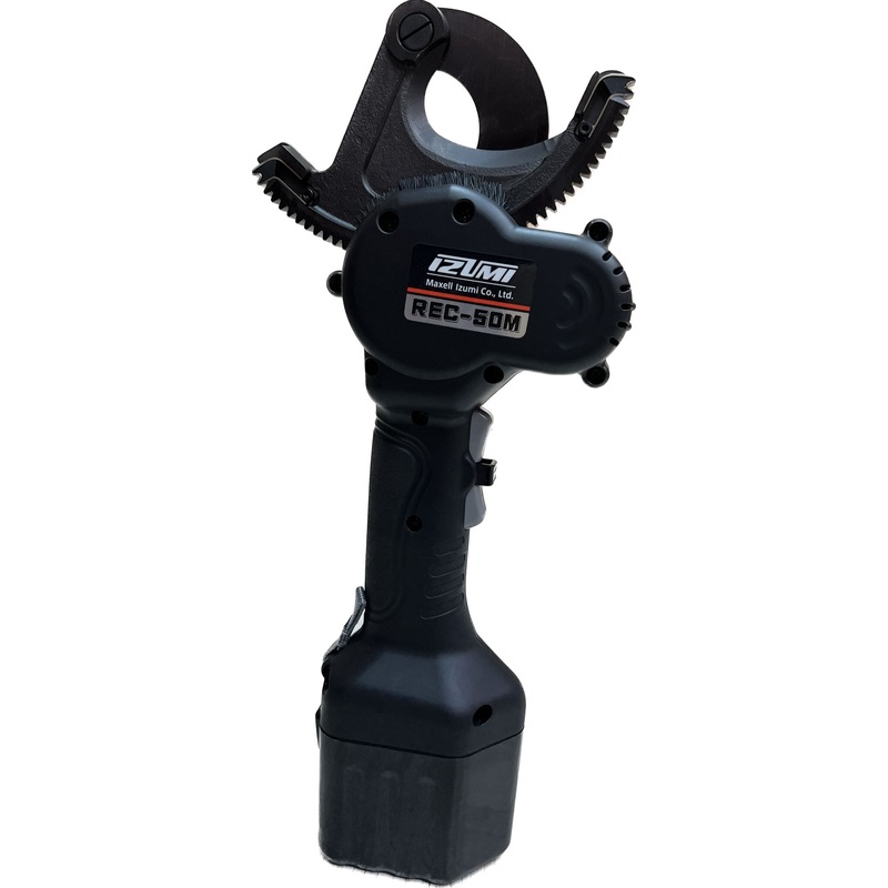 IZUMI Cordless Battery Ratchet Cable Cutter 50mm | Model : REC-50M