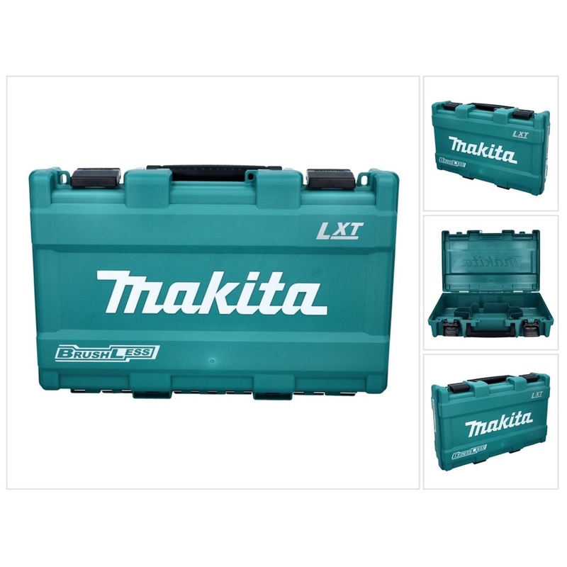 Maletn de herramientas Makita LXT para taladro percutor inalmbrico DHP 483 y llave de impacto inalmbrico DTD 155