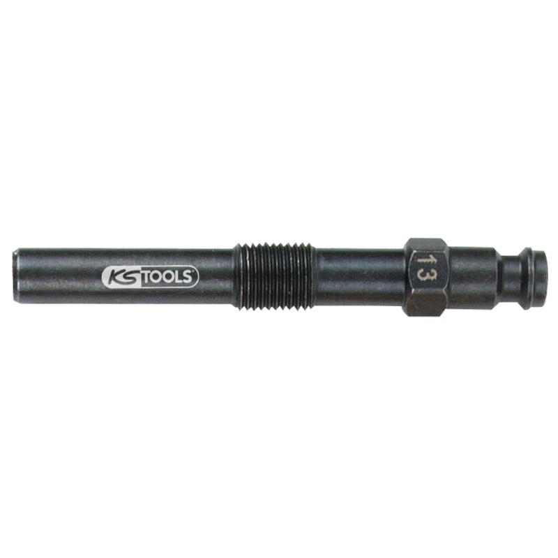Adaptador de buja incandescente KS TOOLS, M10x1,0 con rosca exterior, longitud 74 mm ( 150.3674 )