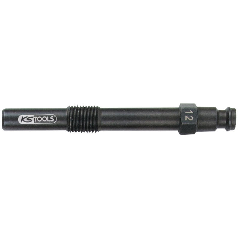 Adaptador de buja incandescente KS TOOLS, M10x1,0 con rosca exterior, longitud 83 mm ( 150.3673 )