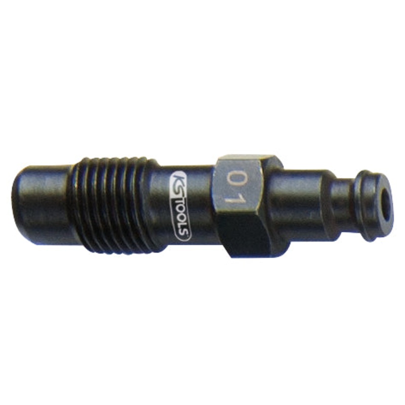 Adaptador de buja incandescente KS TOOLS, M12x1,25 con rosca exterior, longitud 47 mm ( 150.3662 )