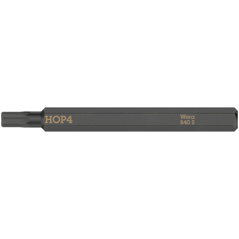Broca WERA 840 S Hex-Plus 4.0 x 70 mm 1/4 4.0 longitud 70 mm (4000827269)